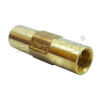 ราคา ข้อต่อเกลียวหัวท้าย 5/8,อปุกรณ์ล่อฟ้า,ใช้สำหรับต่อกราวด์หรอดทองแดง (11827228867)