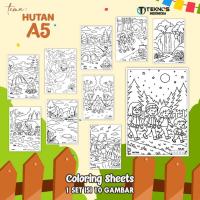 ราคา [A5] กระดาษถ่ายเอกสารขนาด A5 - แผ่นทําสี FOREST THEME - แผ่นทําสี - แผ่นสี (28139745791)