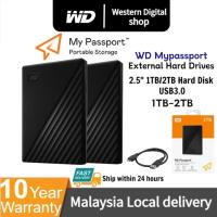ราคา WD Western Digital External hard disk 1TB 2TB One Touch พร้อมรหัสผ่าน USB3.0 (1TB/2TB) (40565417167)