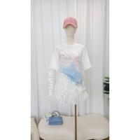 ราคา U2 เสื้อยืดผ้าสลาฟ Cinderella tee ลายใหม่ค่า (29804075645)