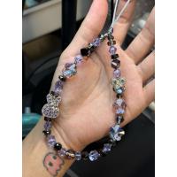 ราคา HP GANTUNGAN สีม่วงสีดํา CAN BE A RING (ก5 copy swarovski) PHONE BEADS / PHONE STRAP / PHONE CHARM (40124180690)