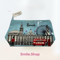 ราคา พร้อมส่ง ของใหม่ Harrods กระเป๋าใส่เครื่องสำอาง ใส่ดินสอ ของแท้ค่ะ (24961406997)