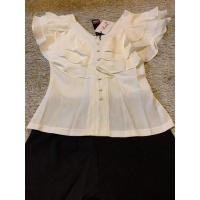 ราคา Bellita​ ชุดเซ็ท​งานป้าย เสื้อสีขาวกางเกงขาสั้นสีดำ S (14067441955)