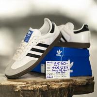 ราคา รองเท้ามือสอง adidas Samba OG Cloud White Core Black ประกันแท้ 100% Size 44.5 (43203919637)