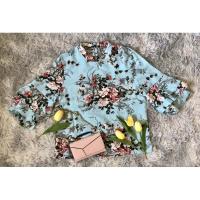 ราคา เสื้อแขนกระดิ่งลายดอก (3979270875)