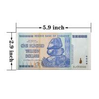 ราคา Non-Cirulation 19 ประเภท Zimbabwe ธนบัตรที่ระลึกพลาสติกล้าน Denomination Gold ฟอยล์ธนบัตรงานฝีมือของสะสมของขวัญ 26/3/24 (53957600297)