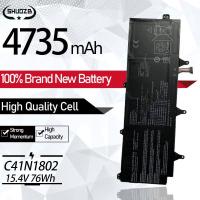 ราคา C41N1802 Battery For ASUS ROG Zephyrus S 3s Plus GX701 GX701GX GX701GW GX701GV GX701G GX701GWR GX735GW GX735GX 15.4V 76W (26804838242)