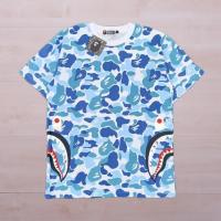 ราคา เสื้อยืด A BATHING APE BAPE SHARK CAMO BLUE (29502752445)