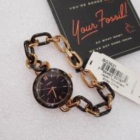 ราคา Fossil Embry Three-Hand Two-Tone Stainless Steel and Acetate Watch (2976337311)