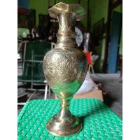 ราคา แจกันดอกไม้โบราณวินเทจทองเหลืองหนา, (56150726070)