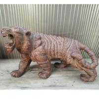 ราคา เสือไม้ ไม้แท้ ตำหนิเขี้ยวหัก1 อัน (23131028846)