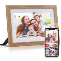 ราคา กรอบรูปดิจิตอล 10.1 นิ้ว wifi คลาวด์ กรอบรูปดิจิตอลระยะไกล แอพ iOS Android กรอบรูปดิจิตอลไม้ (28977651486)