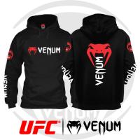 ราคา Jaket Corak Hoodie Pull Over Venum Fightwear UFC MMA Super Premium Gildan M-3XL (49906738767)