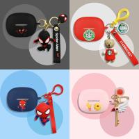 ราคา for Shokz OpenDots One (E310) Case Cartoon Bear Keychain Cute Pendant Shokz OpenDots One E310 Silicone soft case Shockproof Shell Protective Sleeve (50608423241)