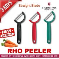 ราคา ที่ปอกผลไม้ ที่ปอก Victorinox รุ่นใหม่ Rho Peeler ใบสแตนเลสเรียบ รูปทรงเฉพาะช่วยลดอาการเมื่อยล้าของข้อมือ น้ำหนักเบา (26319464872)