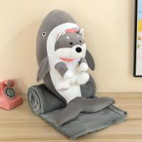 ราคา ตุ๊กตาหมอนผ้าห่มปลาฉลาม (23556574070)