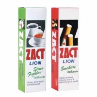 ราคา ZACT ยาสีฟันขจัดคราบ แซคท์ 160 กรัม (10168874130)