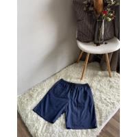 ราคา ZARA MAN Navy Blue Tie-waist Tailored Shorts (8685233143)