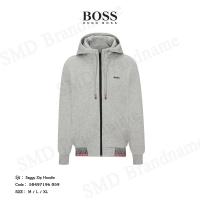 ราคา Hugo Boss เสื้อสเวตเตอร์แขนยาวผู้ชาย รุ่น Saggy Zip Hoodie Code: 50497196 059 (40211485718)