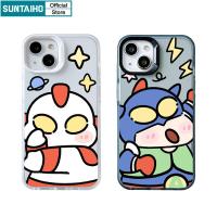 ราคา Suntaiho ตลกน่ารักปลอก Ultraman รูปแบบ Clear Frosted สําหรับ Iphone 16 15 14 12 13 11 Pro Max IP 7 8 Plus Iphon X Xs XR Xs Max TPU ซิลิคอนนุ่มพรีเมี่ยมกันกระแทกกลับ Cov (29977717687)