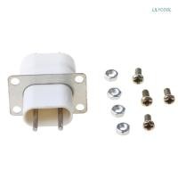 ราคา LILY* Home Electronic Microwave Oven Magnetron Filament 4 Pin Socket Converter White (15423398468)