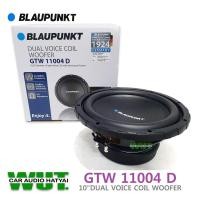ราคา BLAUPUNKT ลำโพงซับเบส ซับวูฟเฟอร์ 10นิ้ว กำลังขับ 600 วัตต์ วอยซ์คู่ Blaupunkt รุ่น GTW 1104 D =1ดอก (20660327520)