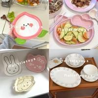 ราคา พรีออเดอร์~ จาน*ชามเซรามิกลายน้องการ์ตูนรูปทรงต่างๆน่ารักตะปุ๊กตะปิ๊ก ~ (41071707176)