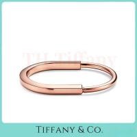 ราคา Tiffany and Co Lock Bangle | U-Shaped Smooth Lock with Brand Logo | Modern Design | Daily Luxury Accessory for Women (45708172747)