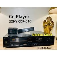 ราคา CD-01-131025 SONY CDP-510 เพิ่งเล่นซีดีมือสองจากประเทศญี่ปุ่น แถมหม้อแปลงและรีโมทเทียบ (43023947285)