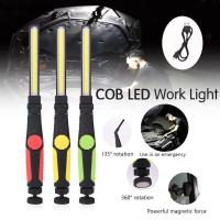 ราคา HUMBERTO ไฟฉายแบบชาร์จไฟ USB ฐานแม่เหล็ก 360° หมุนแบบพกพา COB ไฟ LED ทํางาน,โคมไฟจับไฟฉายพับ Super Bright COB ไฟ LED ทํางานไฟฉุกเฉิน (50856873289)