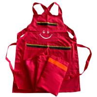 ราคา กันเปื้อนอารมณ์ดี 5กระเป๋า ผ้ากันเปื้อนยิ้ม Smile Apron ผ้ากันเปื้อนผู้ชาย (24818819698)