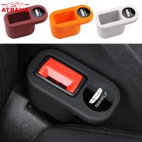 ราคา 1ชิ้น Geely ฝาซ็อกเก็ตเข็มขัดนิรภัยรถยนต์ ป้องกันการชนกัน รถเข็มขัดนิรภัยซ็อกเก็ตฝาครอบป้องกัน สําหรับ Geely EX5 Galaxy E5 Emgrand Coolray Okavango Azkarra GX3 Pro (24196154024)