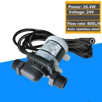 ราคา DC 12V 24V Solar Brushless Motor Water Circulation Water Pump Submersibles Water Pumps Aquarium Tan (47303263572)