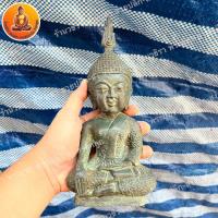 ราคา พระเชียงรุ้ง หัวโต หน้าใหญ่ จีวรลายดอกพิกุล ขนาด 5 นิ้ว สูง 11 นิ้ว (17394414352)