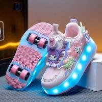 ราคา รองเท้าโรลเลอร์เบลด มีไฟ LED สำหรับเด็กและวัยรุ่น ชาร์จผ่าน USB XCX9 (40978328700)