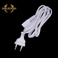 ราคา [Smileofen] 1.5M Volex EU ยุโรป 2-Prong พอร์ตสายไฟ AC สําหรับทีวี PS2 PS3 ใหม่ (45258413607)