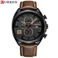 ราคา Curren Curren 4 นาฬิกาผู้ชายปฏิทินหกมือมัลติฟังก์ชั่นนาฬิกาผู้ชายธุรกิจเข็มขัดลําลองนาฬิกาควอทซ์ (42329900063)
