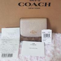 ราคา New COACH F87589 สีทอง (898913322)