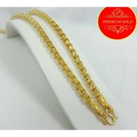 ราคา เครื่องประดับสร้อยคอทองคำ เศษทองคำเยาวราช ลายลูกเต๋า ขนาด น้ำหนัก 5 บาท (52208021798)