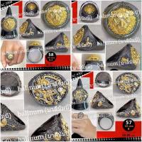 ราคา balinum แหวนมงคลทองดำหัวสิงโต หัวมังกรล่อแก้วประดับเพชร งานชุบทอง18K ดูเท่ห์เป็นสง่าหรูหราสวยงาม ใส่ได้ทั้งผู้หญิงผู้ชาย (6742838353)