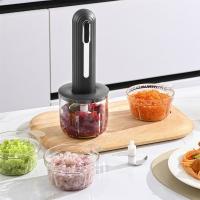 ราคา COD เครื่องปั่นอาหารไฟฟ้า Food Chopper เครื่องบดเนื้อ บดหมู บดพริก สับกระเทียม อเนกประสงค์ unomma (29388578274)