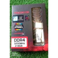 ราคา 16GB (8GBx2) DDR4 3200MHz RAM (หน่วยความจำ) KINGSTON HyperX PREDATOR RGB (21379795247)
