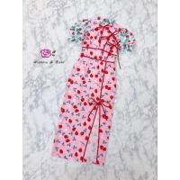 ราคา เดรสกี่เพ้าลายสตรอเบอรี่ มือ 1 งานป้าย Widelia@Real size s (25962491550)