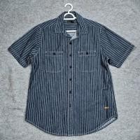 ราคา เสื้อเชิ้ตแขนสั้น Bison จาก Mc Jeans สียีนส์ Size M (28519770637)