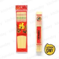 ราคา (10 คู่/แพ็ค) ตะเกียบพลาสติกสีงา ลายจีน ตะเกียบเมลามีน ลายมังกร (490125500)