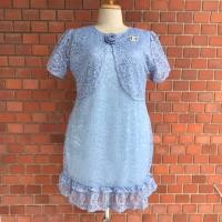 ราคา เดรสลูกไม้ไซส์ใหญ่ (2409651925)