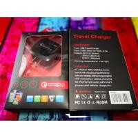 ราคา Adapter หัวปลั๊กชาร์จแบบเร็ว Quick Charge 3.0 USB ชาร์จเร็วถึง 4 เท่า (1759796168)