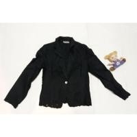 ราคา เสื้อสูทผู้หญิงแขนยาวสีดำ ชายลูกไม้ ผ้าลินิน KATE HILL (1934632308)