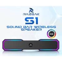 ราคา ลําโพงบลูทูธ RAZEAK S1 ซาวด์บาร์ SOUNDBAR BLUETOOTH WIRELESS SPEAKER พกพาง่าย (23378469156)