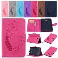 ราคา เคสหนังหรูหรา crazy horse สําหรับ samsung galaxy tab a 6 7 . 0 นิ้ว (2016) sm - t 285 t 280 n 288 (3239005267)